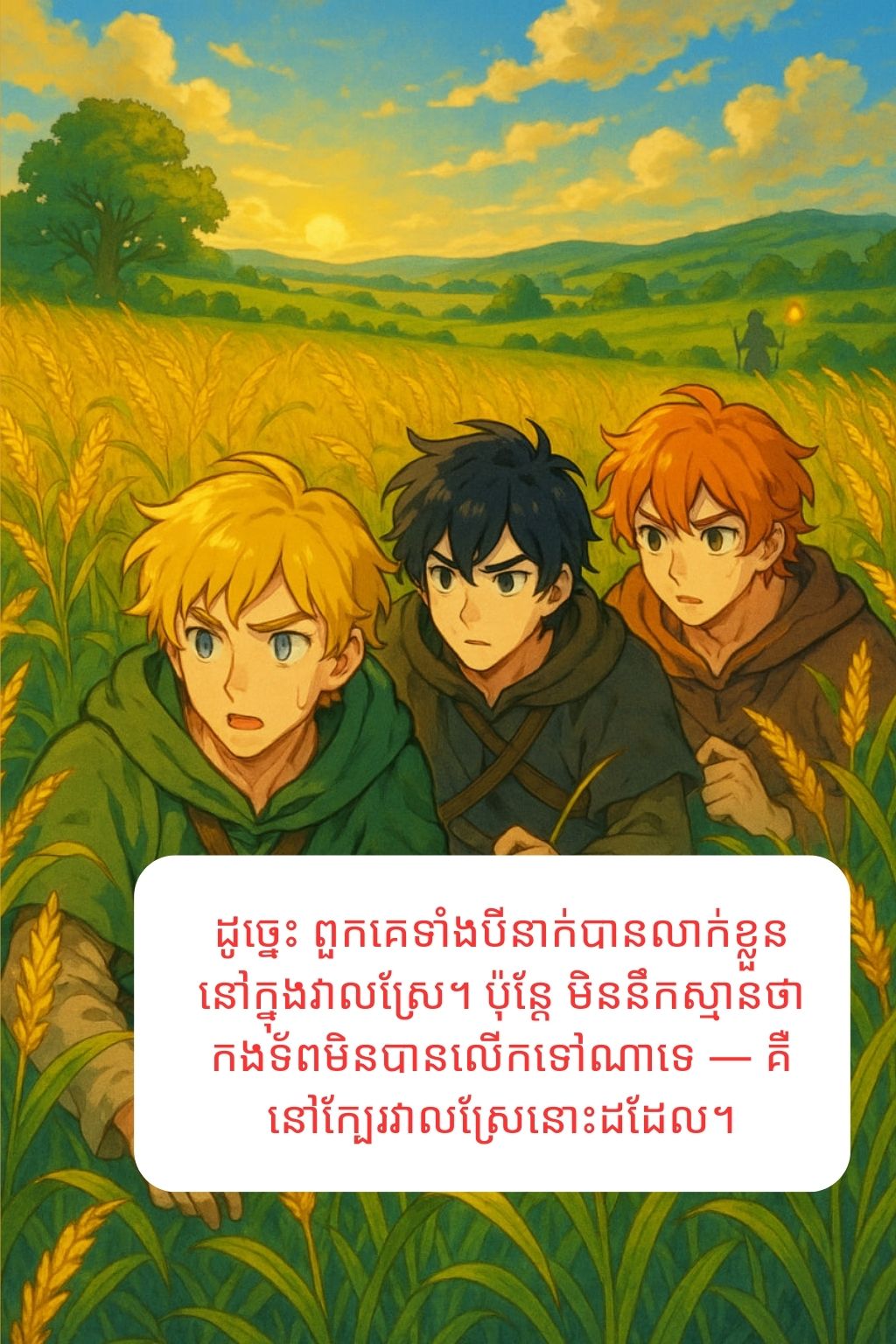 អារក្ស និងទាហានបីនាក់: oneshot